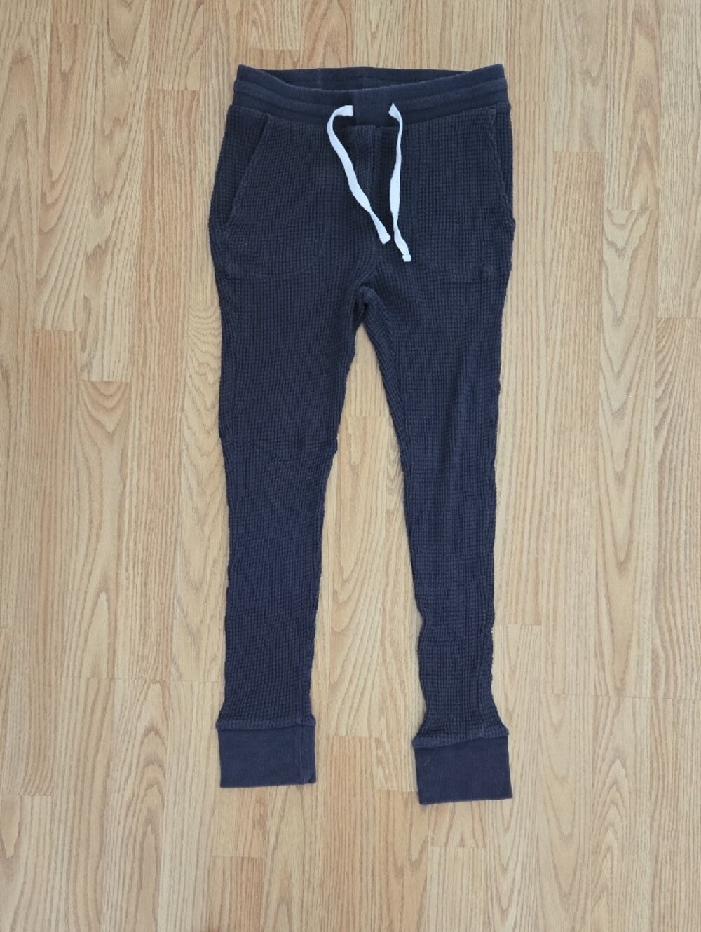 Universal Thread Dark Gray Ribbed Drawstring Joggers - Picture 3 of 8